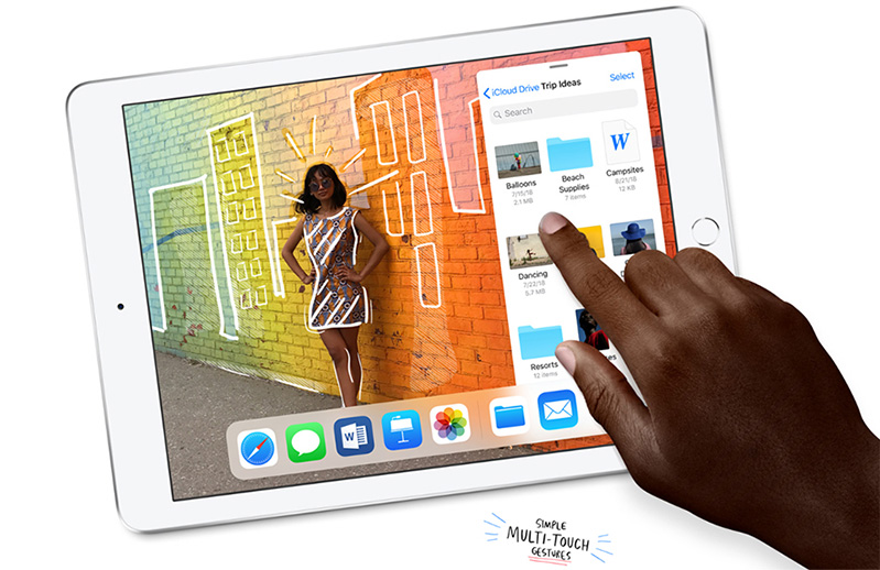 Màn hình iPad Gen 6 Wifi Cellular không khác biệt gì so với người tiền nhiệm trước đó Màn hình iPad Gen 6 Wifi Cellular không khác biệt gì so với người tiền nhiệm trước đó