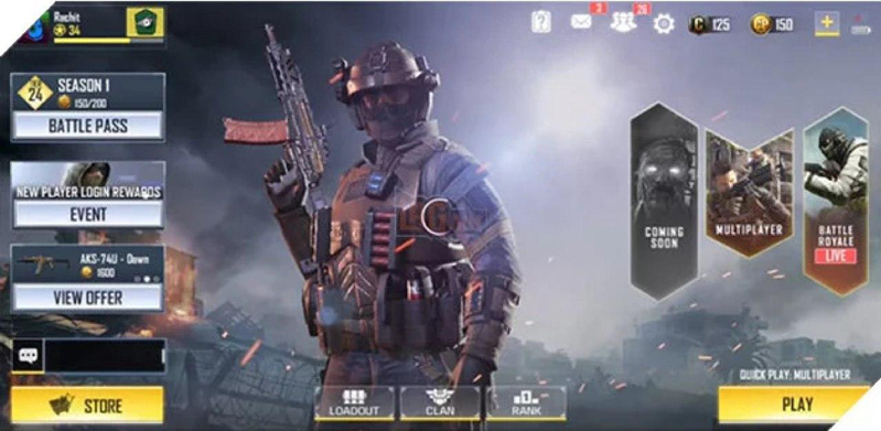 Call of Duty Mobile hình 3 nhiều chế độ chơi đa dạng