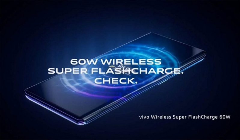 Vivo APEX 2020 có sạc ngược không dây 60W