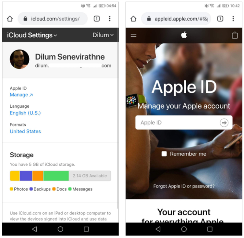 Đăng ký tài khoản iCloud