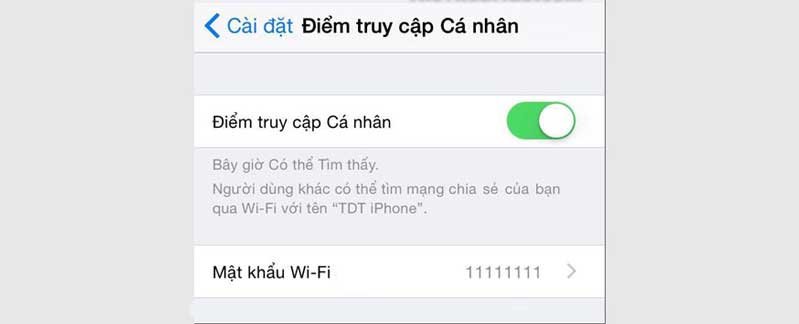 điểm truy cập cá nhân