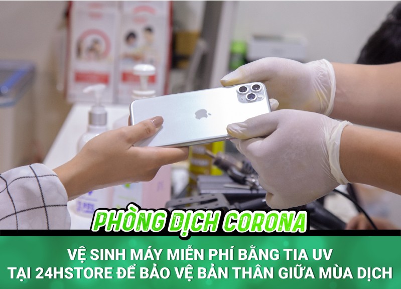 vệ sinh máy miễn phí bằng tia UV hình 6 Đến 24hStore để được vệ sinh máy bằng tia UV miễn phí