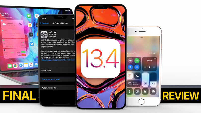 Bản vá iOS 13.4 đầy đủ nhất được Apple công bố Bản vá iOS 13.4 đầy đủ nhất được Apple công bố