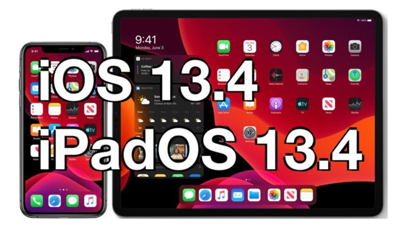 phiên bản cập nhật iOS 13.4 và iPadOS 13.4 mới nhất phiên bản cập nhật iOS 13.4 và iPadOS 13.4 mới nhất