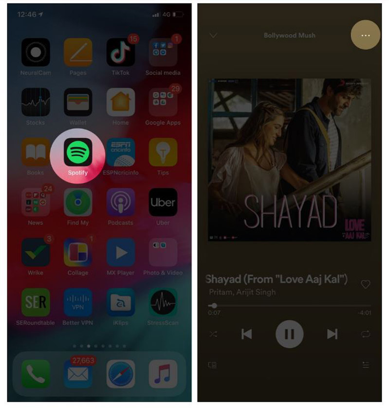 cách đưa nhạc lên story