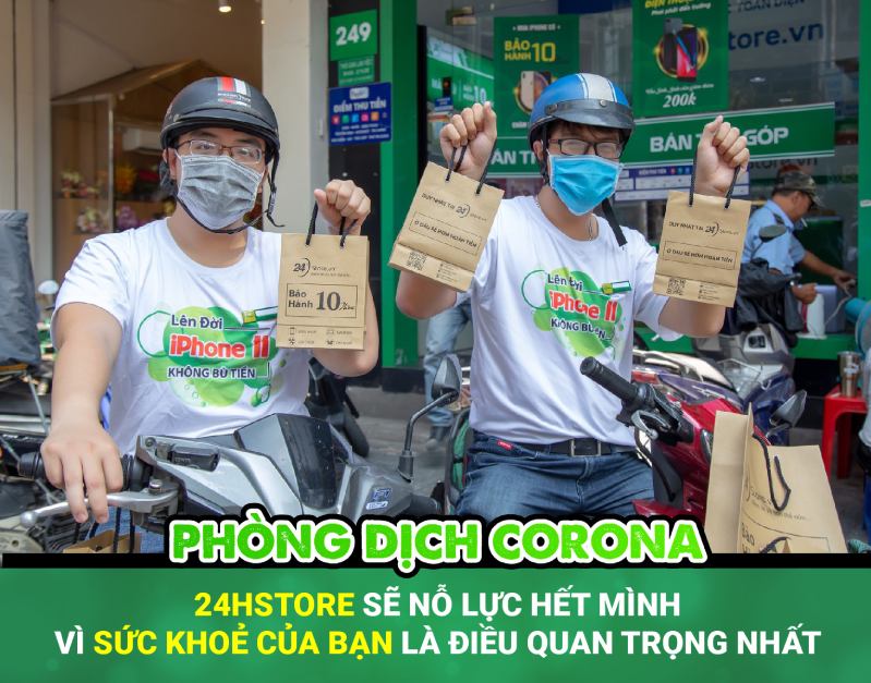 giao hàng miễn phí mùa corona hình 7 Vì an toàn sức khoẻ của bạn, hãy chọn 24hStore