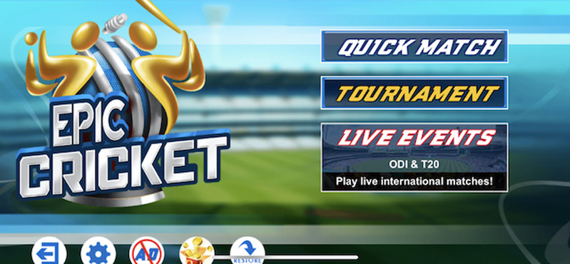 Epic Cricket – Big League Game trên iPad Epic Cricket – Big League Game trên iPad