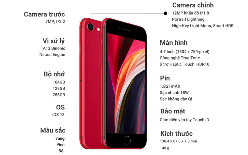 iphone se 2020 sở hữu camera cực chất