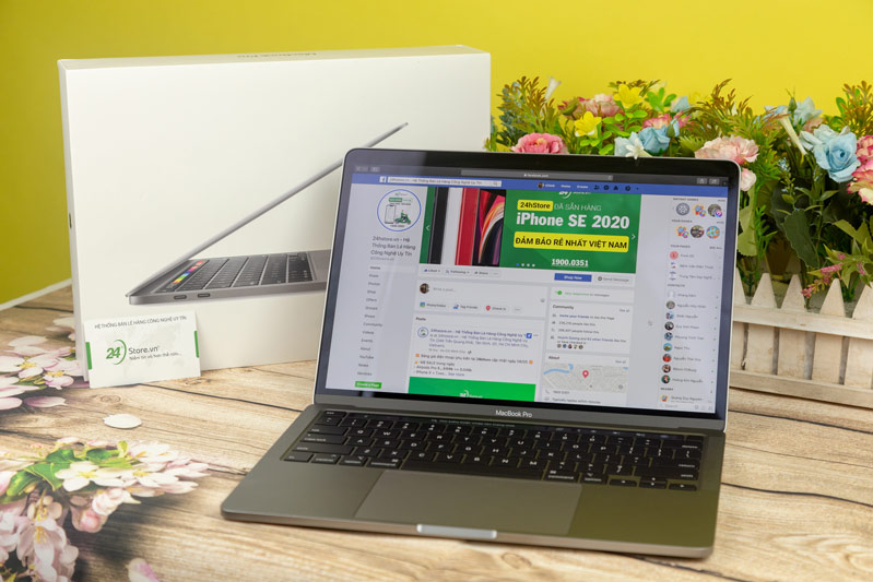 macbook pro 2020 mxk32 màu xám hình 1 Macbook Pro 2020 màu xám năng động được nhiều người dùng lựa chọn
