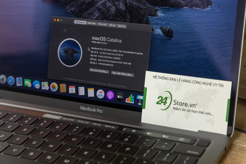 macbook pro 2020 mxk32 màu xám hình 3 Màn hình hiển thị chi tiết cao
