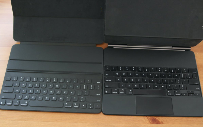 sự khác nhau giữa 2 loại bàn phím ipad