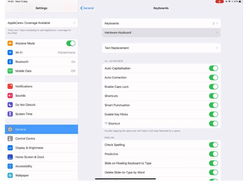 Cách để thêm phím escape vào bàn phím Magic Pro 