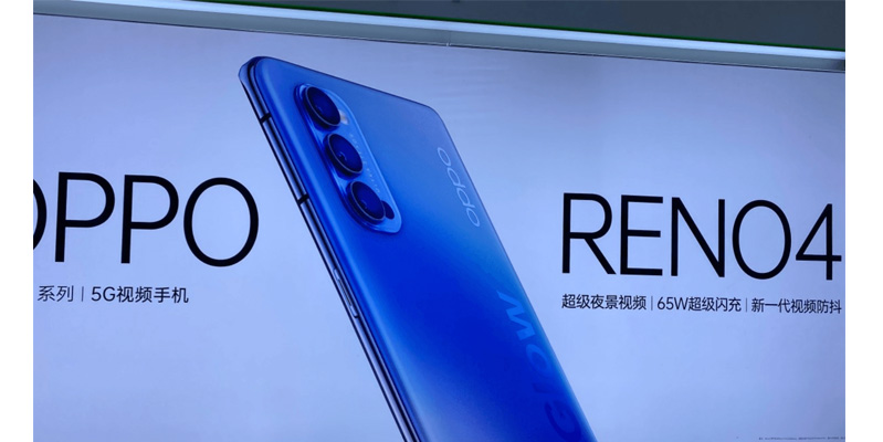 lộ diện thiết kế oppo reno 4 