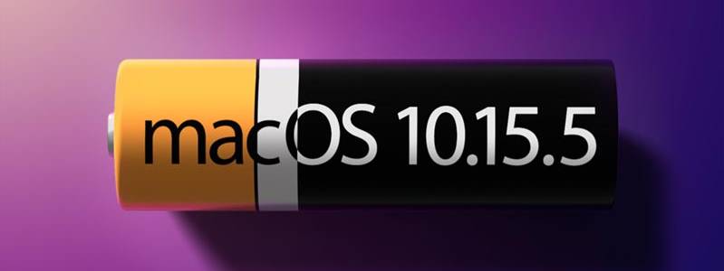 MacOS 10.15.5  giúp kéo dài tuổi thọ pin 