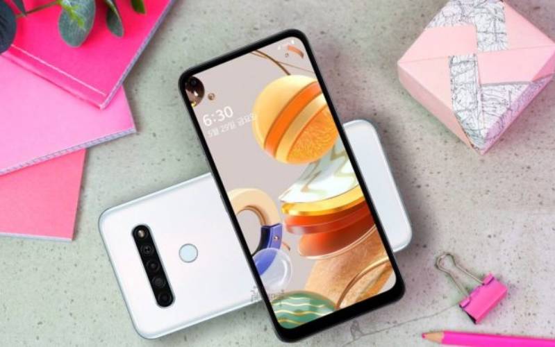 về thiết kế LG Q61