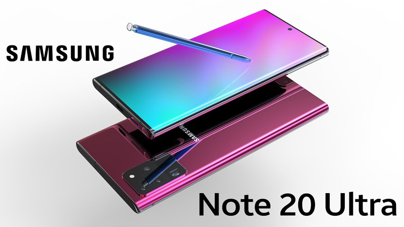 mẫu samsung note 20 Ultra năm 2020