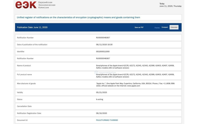 apple lộ 9 mẫu iphone chưa phát hành và 1 mẫu mac mới