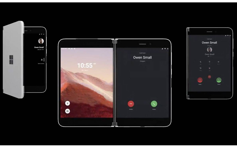 surface duo sẽ ra mắt trước samsung