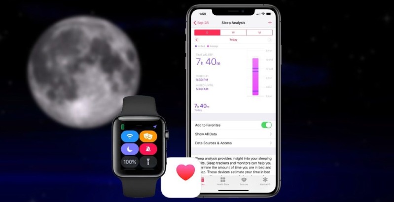 watchOS 7 theo dõi giấc ngủ