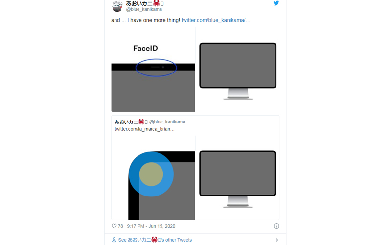 imac hỗ trợ face id 2 bài đăng tiết lộ concept thiết kế imac mới