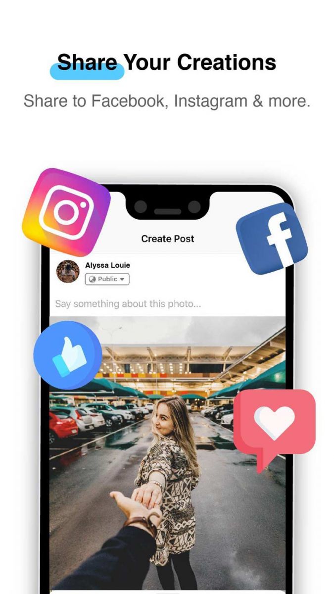 chia sẻ lên amngj xã hội trực tiếp 