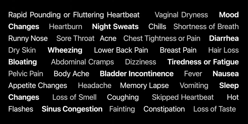 Các tình trạng heathkit có thể theo dõi