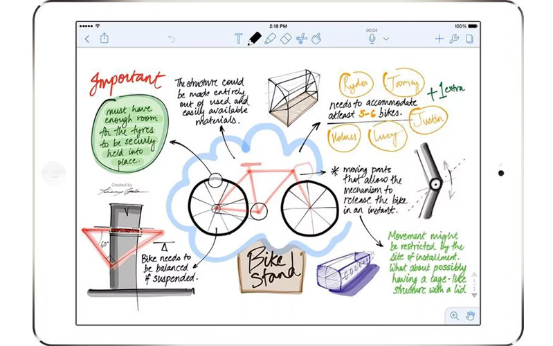 ứng dụng ipad 7 nên tải ứng dụng nào cho ghi chú trên ipad