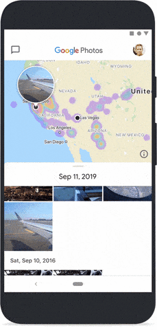 google photos Google Photos thêm vào tính năng hiện thị Map View
