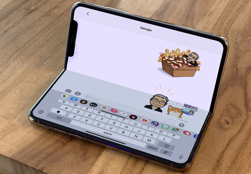 Thao tác đơn giản trên màn hình gập Thao tác đơn giản trên màn hình gập