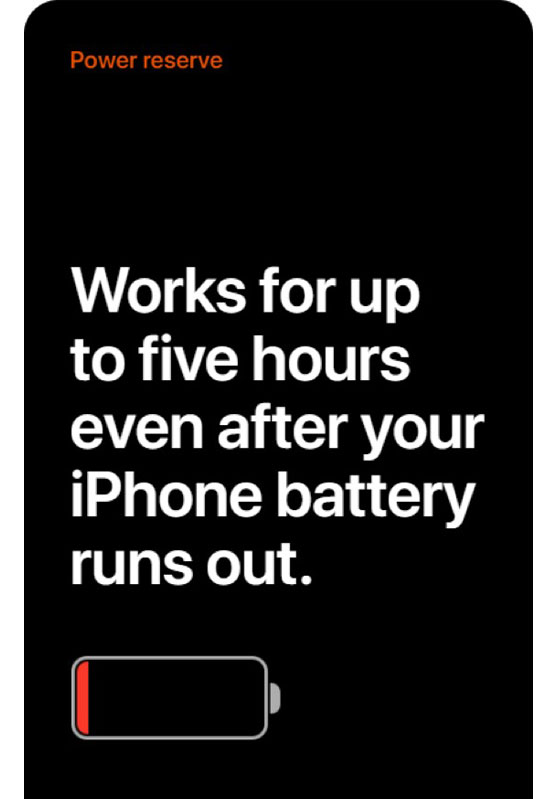 Chức năng của chế độ dự trữ năng lượng