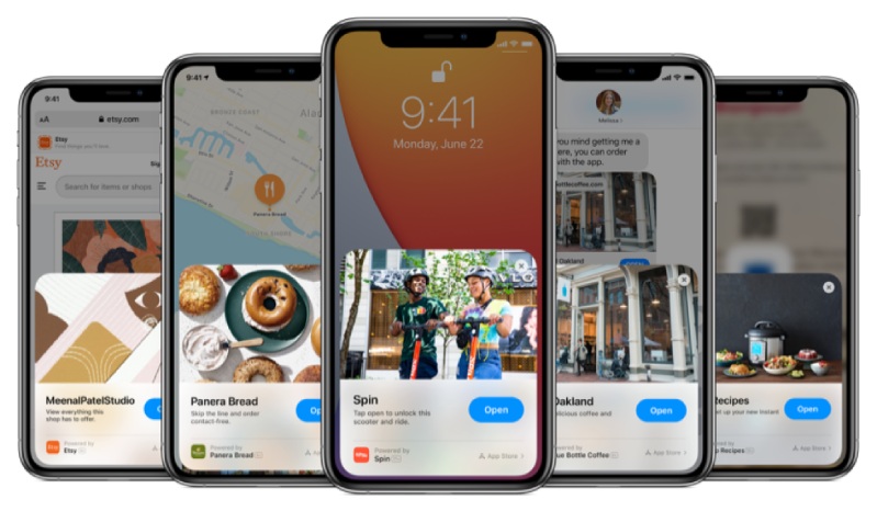 ios 14 App Clip giúp cho bạn sử dụng một phần tính năng của ứng dụng thay vì tải toàn bộ ứng dụng