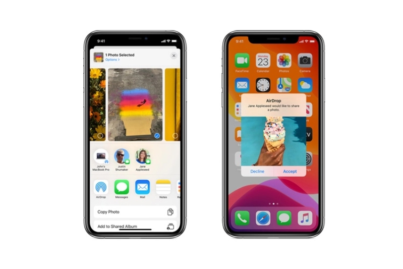 Airdrop có thể sẽ ứng dụng lazer vào truyền tệp