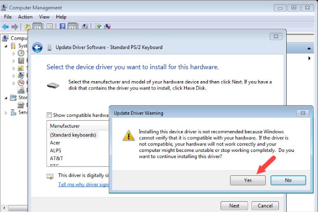 cách tắt bàn phím laptop win 10 quy trình tắt bàn phím