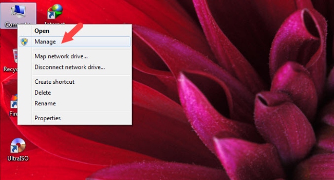 cách tắt bàn phím laptop win 10 chọn mục Manager