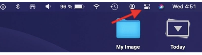 Nhấp vào biểu tượng