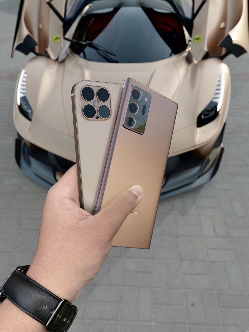 concept iphone 12 Thiết kế màu Gold ấn tượng và sang trọng