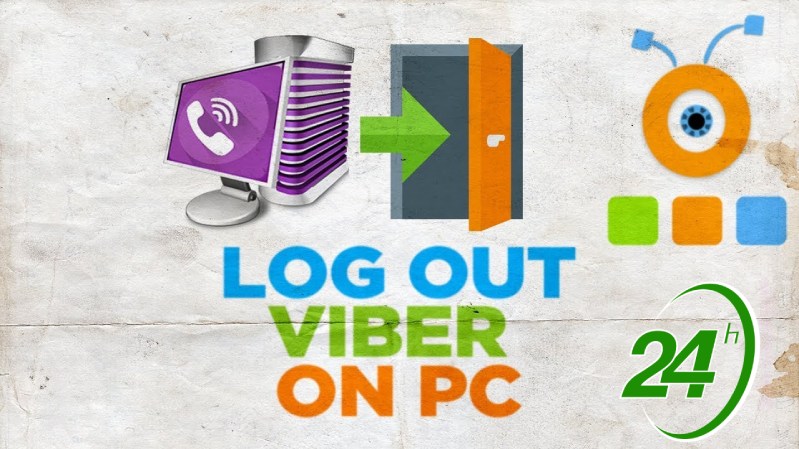 đằng xuất viber trên pc