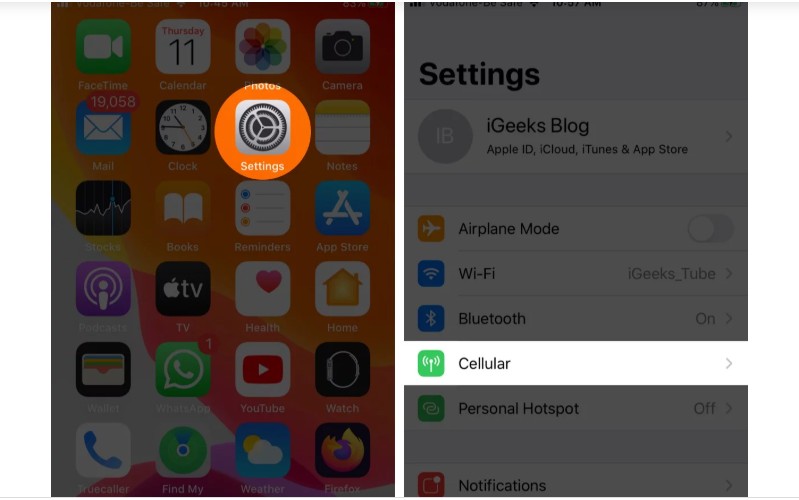 Lỗi khôi phục iCloud trên iPhone và iPad xử lý 