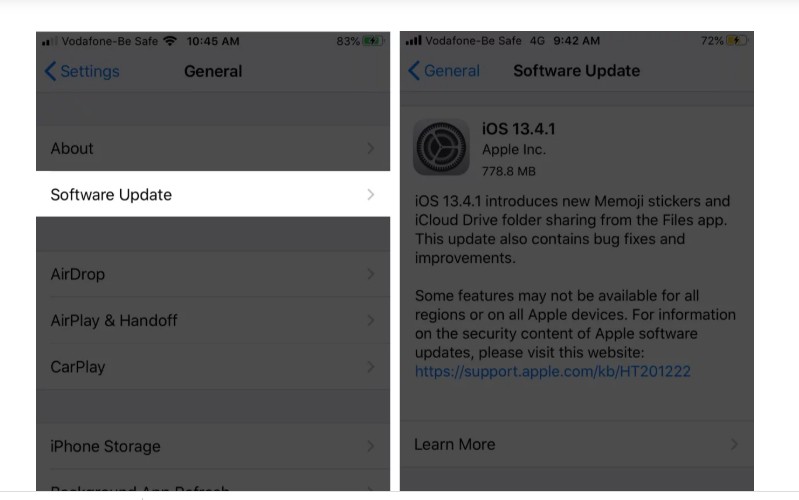 Lỗi khôi phục iCloud trên iPhone và iPad cách xử lý
