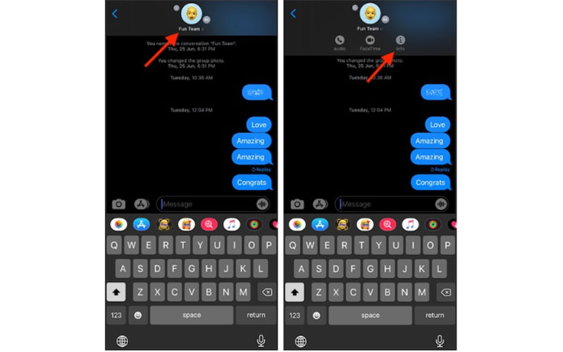 Chọn biểu tương cho nhóm