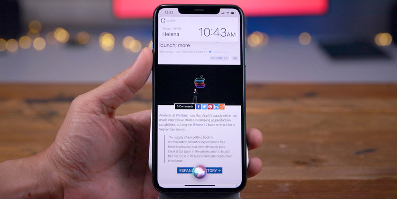 Siri thu nhỏ Siri thu nhỏ