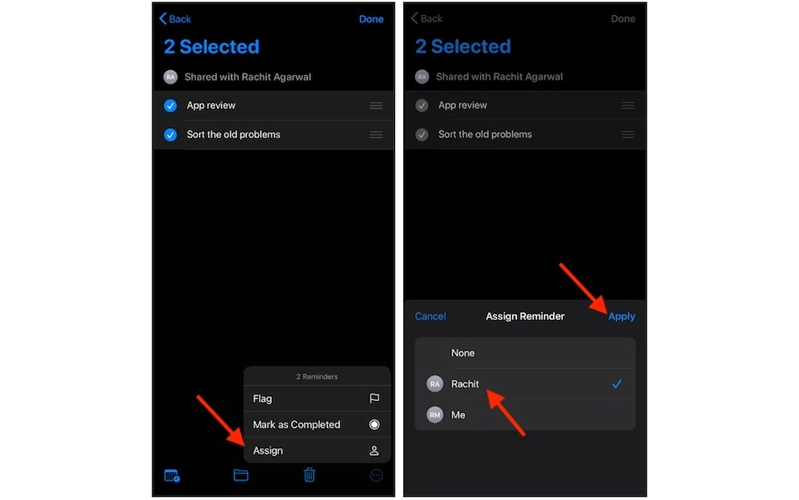 ios 14, ipados 14 8 xác nhận công việc trong nhắc nhở
