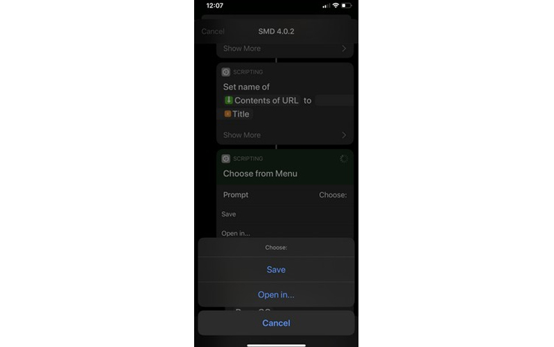 tải video youtube bằng siri 8 mở hoặc lưu clip youtube