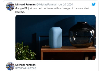 Những hình ảnh đầu tiên của Google Home được hé lộ