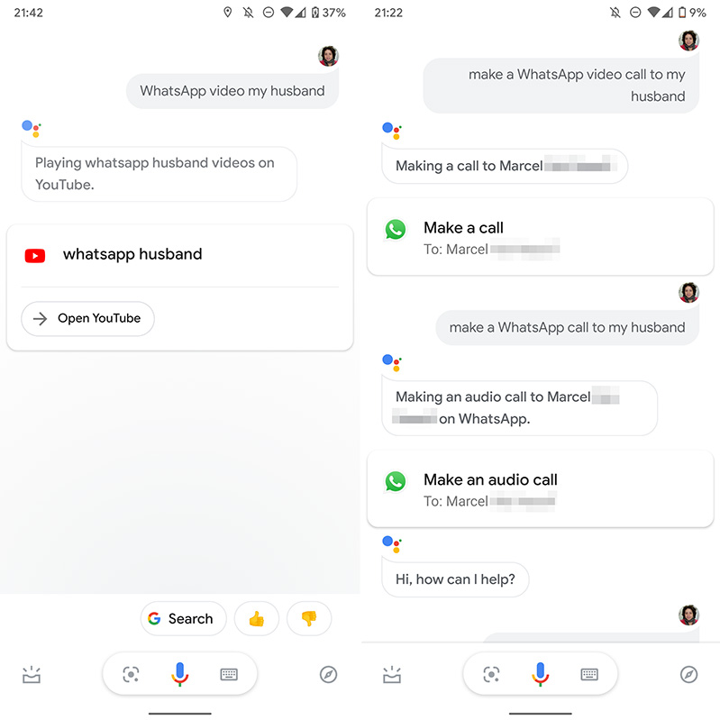 Đưa ra câu lệnh rõ ràng khi sử dụng Google Assistant