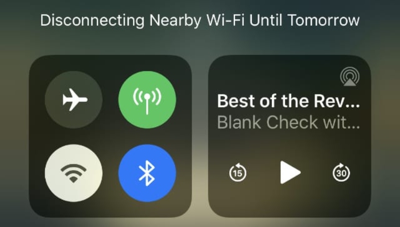 Khởi động lại wifi trên iPhone của bạn