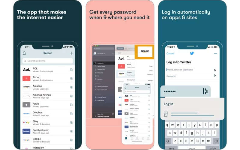 ứng dụng quản lý mật khẩu dashlane có tốt không