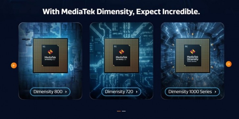Thiết bị có thể sẽ chạy chip Dimensity 720 mới của MediaTek