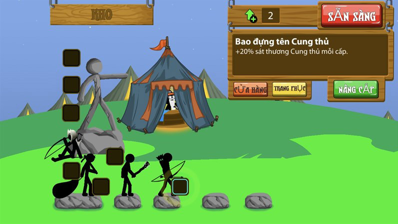 Thiết kế đồ họa cùng âm nhạc trong Stick War: Legacy Thiết kế đồ họa cùng âm nhạc trong Stick War: Legacy