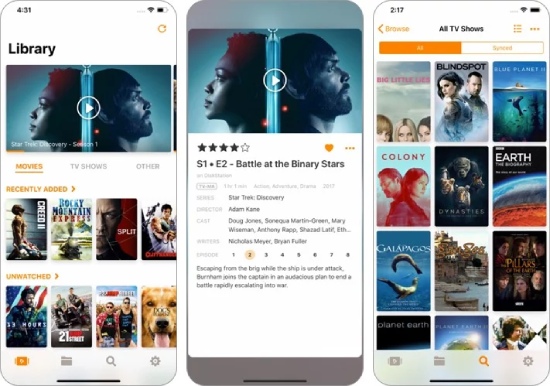 Trình phát video trên các thiết bị iPhone, iPad